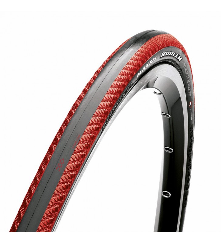 Cubierta carretera Maxxis Rouler 700x23 rojo